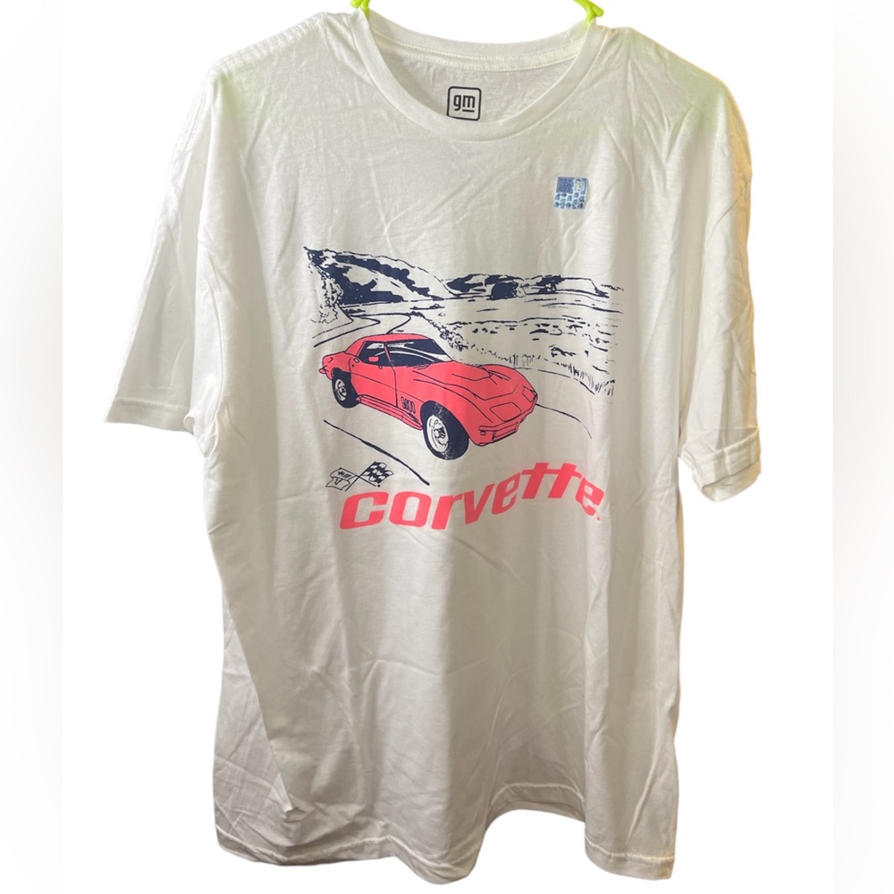 Official Licensed GM General Motors Chevy Corvette T-Shirt NWOT Men’s Size Large